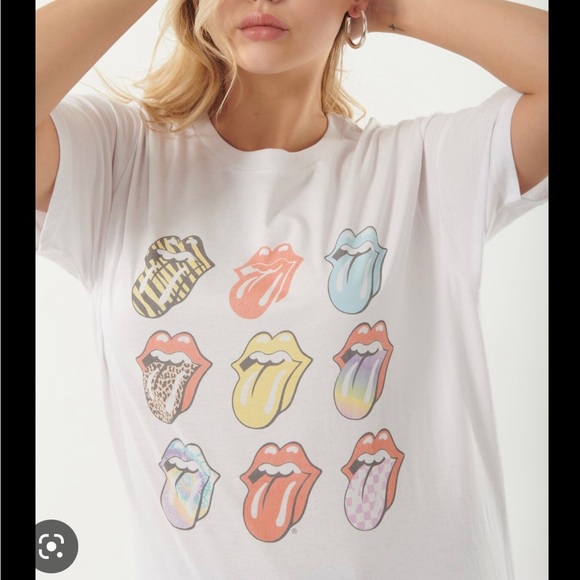Tops - Rolling Stones graphic t